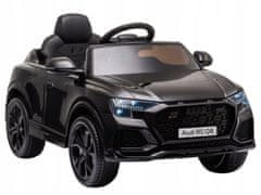 Lean-toys Bateriový vůz Audi RS Q8 černý