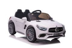 Lean-toys Bateriový vůz Mercedes SL65 S White