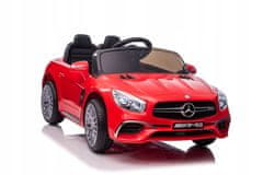 Lean-toys Bateriový vůz Mercedes SL65 S Red Paint