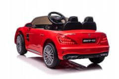 Lean-toys Bateriový vůz Mercedes SL65 S Red Paint