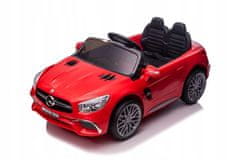 Lean-toys Bateriový vůz Mercedes SL65 S Red Paint