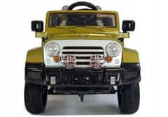 Lean-toys Bateriový vůz Jeep JJ245 Green
