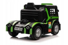 Lean-toys Bateriový automobil Mercedes XMX622 Green LCD