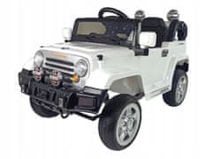 Lean-toys Bateriový vůz Jeep JJ245 White