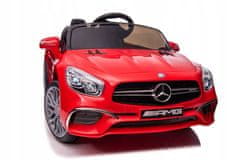 Lean-toys Bateriový vůz Mercedes SL65 S Red