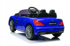 Lean-toys Akumulátorový vůz Mercedes SL65 S Blue Painted