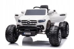 Lean-toys Bateriový vůz Mercedes DK-MT950 4x4 White