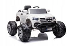 Lean-toys Bateriový vůz Mercedes DK-MT950 4x4 White