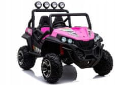 Lean-toys Bateriový vůz Buggy S2588 Pink