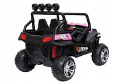 Lean-toys Bateriový vůz Buggy S2588 Pink