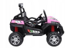 Lean-toys Bateriový vůz Buggy S2588 Pink