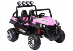 Lean-toys Bateriový vůz Buggy S2588 Pink