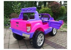 Lean-toys Bateriový vůz Ford Ranger Pink 4x4