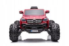 Lean-toys Bateriový vůz Mercedes DK-MT950 4x4 Red