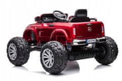 Lean-toys Bateriový vůz Mercedes DK-MT950 4x4 Red