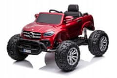 Lean-toys Bateriový vůz Mercedes DK-MT950 4x4 Red