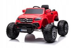 Lean-toys Bateriový vůz Mercedes DK-MT950 4x4 Red