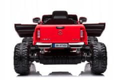 Lean-toys Bateriový vůz Mercedes DK-MT950 4x4 Red