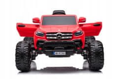 Lean-toys Bateriový vůz Mercedes DK-MT950 4x4 Red