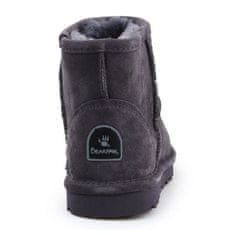 BEARPAW Alyssa Charcoal obuv 2130W-030 velikost 39