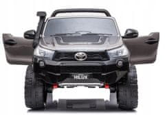 Lean-toys Automobil Toyota Hilux se stříbrným lakováním