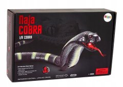 Lean-toys Dálkově ovládaný had Kobra, délka 44 cm