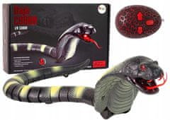 Lean-toys Dálkově ovládaný had Kobra, délka 44 cm