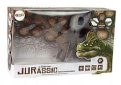 Lean-toys Dinosauří dálkové ovládání Bronzové zvuky brachiosaura