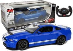 Lean-toys Auto R/C Ford Shelby Rastar 1:14 Blue na Pilo