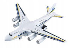 Lean-toys Dálkové ovládání R/C osobního letadla + pilot A
