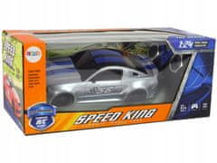 Lean-toys Sportovní Fast Car R/C Silver