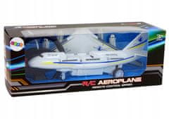 Lean-toys Dálkové ovládání R/C osobního letadla + pilot A
