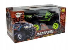 Lean-toys Obrovský Jeep Rampage R / C Black MONSTER TRUCK