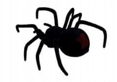 Lean-toys Velký chlupatý pavouk černá vdova na dálkové ovládání