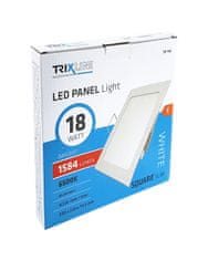 Bateriecentrum LED panel TRIXLINE TR 140 18W, čtverec vestavný 6500K