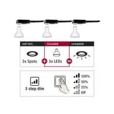 Paulmann PAULMANN Vestavné svítidlo Choose LED-Modul GU10 3-krokové-stmívatelné 3x6,5W 2.700 287.85 28785