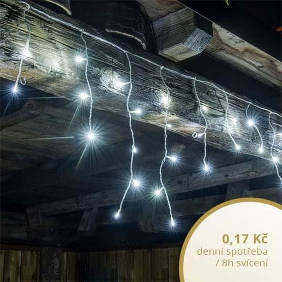 DecoLED DecoLED LED rampouchy - 2 x 0,5 m, 40 ledově bílých diod