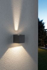 Paulmann Paulmann nástěnné svítidlo LED Cybo hranaté 2x3W šedá 80x80mm 180.00 P 18000 18000