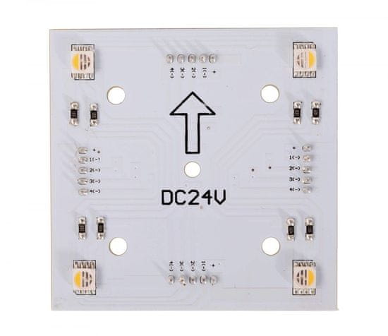 Light Impressions Light Impressions KapegoLED modulární systém Modular Panel II 2x2 RGB plus 3000K 24V DC 1,80 W 3000 K 50 lm 65 mm 848016