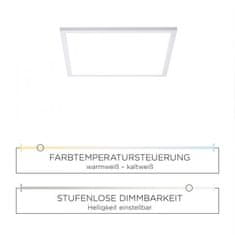 PAUL NEUHAUS PAUL NEUHAUS LED panel, stropní svítidlo, bílé, stmívatelné 2700-5000K LD 14530-16