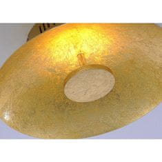 PAUL NEUHAUS PAUL NEUHAUS LED stropní svítidlo, imitace plátkového zlata, proti oslnění 3000K PN 8132-12