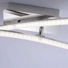 PAUL NEUHAUS PAUL NEUHAUS LED stropní svítidlo, ocel, moderní design 3000K LD 11270-55