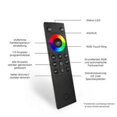 PAUL NEUHAUS VÝPRODEJ VZORKU PAUL NEUHAUS Q-TETRA, LED nástěnné svítidlo, doplňující svítidlo, Smart Home RGB plus 3000-5000K PN 6832-95