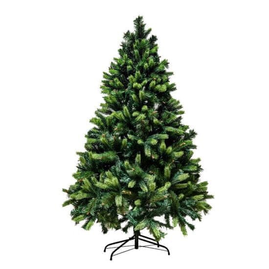 DecoLED DecoLED Vánoční strom, 2D a 3D jehličí, borovička,180cm K066