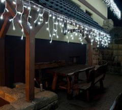 DecoLED DecoLED LED vánoční světelné krápníky - 3m, ledově bílá ILNX0305
