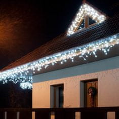 DecoLED DecoLED LED vánoční světelné krápníky - 3m, ledově bílá ILNX0305