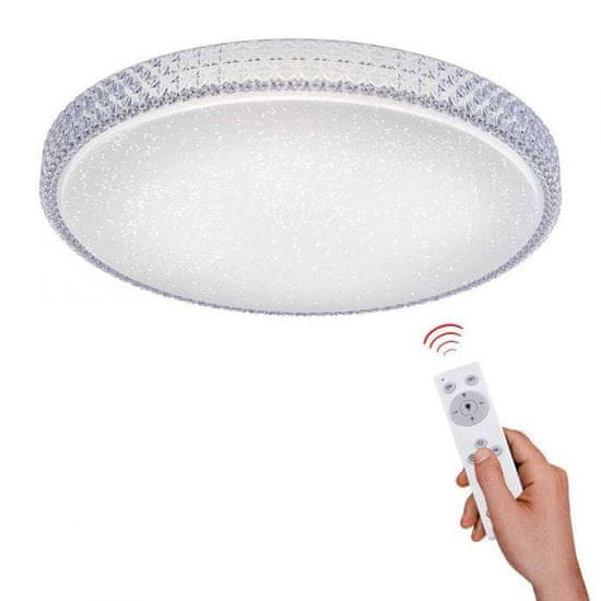 PAUL NEUHAUS LEUCHTEN DIRECT LED stropní svítidlo, hvězdné nebe, průměr 60cm, kruhové 2700-5000K LD 14373-00