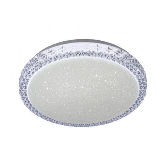 PAUL NEUHAUS LEUCHTEN DIRECT LED stropní svítidlo, pr.30cm, CCT měnitelná barva světla, transparentní 2700-5000K LD 14370-00