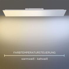 PAUL NEUHAUS PAUL NEUHAUS Q-FRAMELESS, LED panel, Smart Home, 120x30cm RGB plus 3000-5000K PN 8289-16