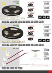 Ecolite Ecolite LED pásek,SMD2835,1200lm/m,IP20,25m,8mm DX-60SMD-6000/25M